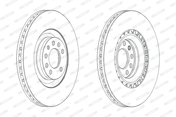 Brake Disc (DDF1909C)