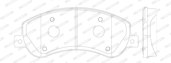 Brake Pad Set, disc brake (FVR1928)