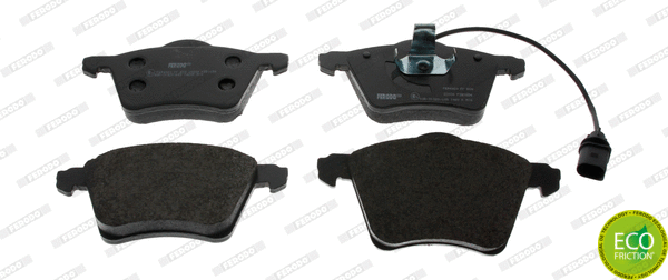 Brake Pad Set, disc brake (FDB1654)