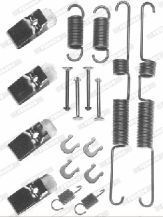 Accessory Kit, brake shoes (FBA134)