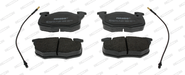 Brake Pad Set, disc brake (FDB393C)