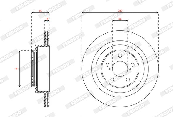 Brake Disc (DDF2965C)