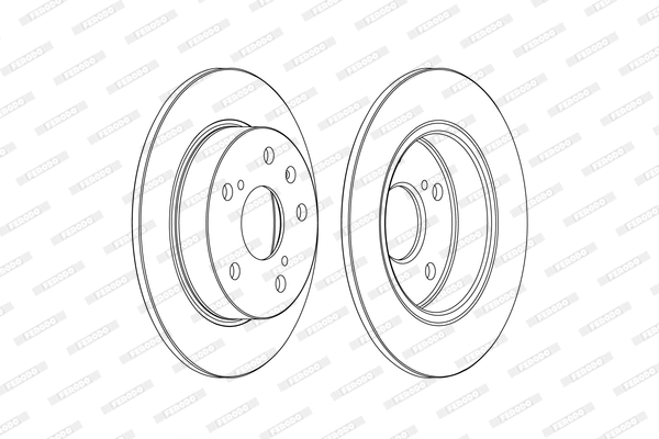 Brake Disc (DDF2493C)