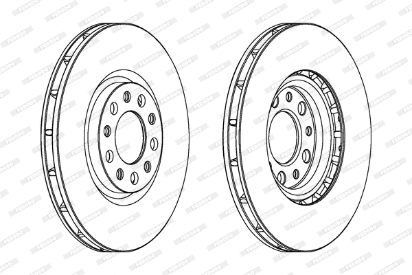 Brake Disc (DDF1451)