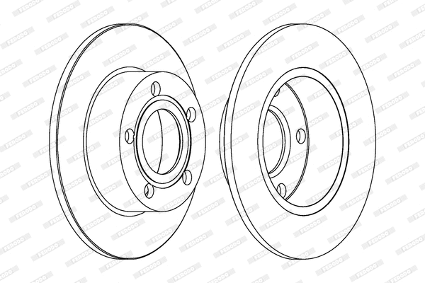 Brake Disc (DDF1033)