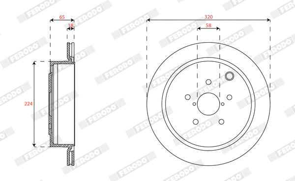 Brake Disc (DDF2167)
