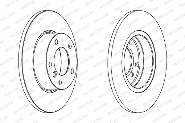 Brake Disc (DDF248)