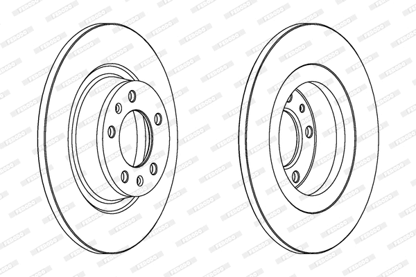 Brake Disc (DDF1744)