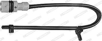 Warning Contact, brake pad wear