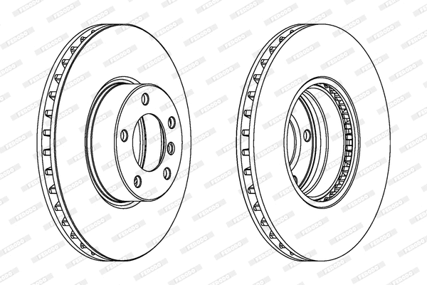 Brake Disc (DDF1202)