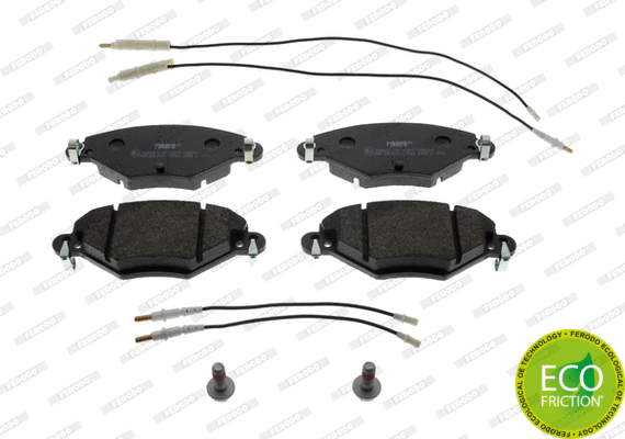 Brake Pad Set, disc brake (FDB1411)
