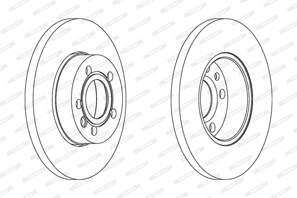 Brake Disc (DDF1011)