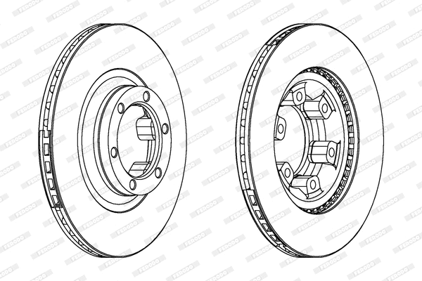 Brake Disc (DDF345)