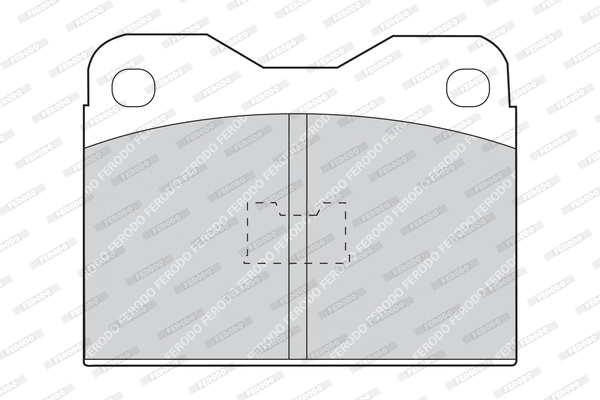 Brake Pad Set, disc brake (FDB130)