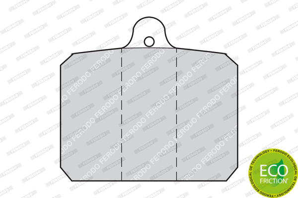 Brake Pad Set, disc brake (FDB55)