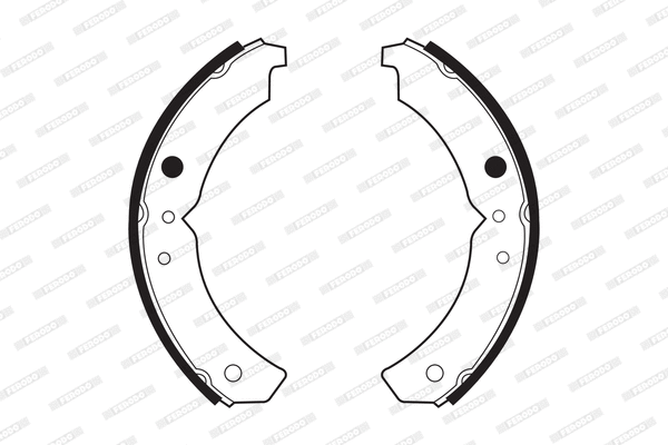 Brake Shoe Set (FSB351)