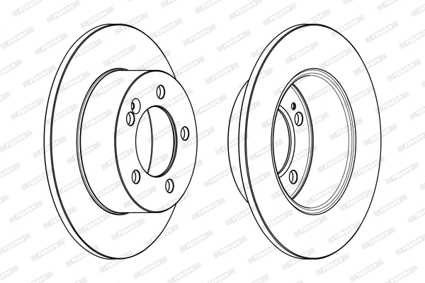 Brake Disc (DDF1976C)