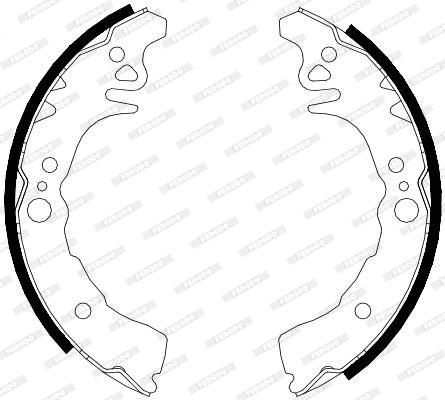 Brake Shoe Set (FSB4118)
