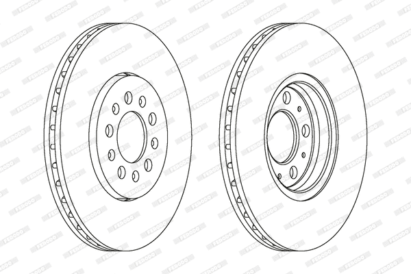 Brake Disc (DDF1221C)
