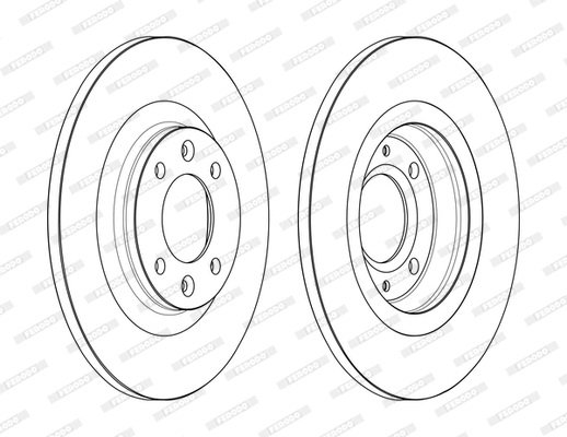 Brake Disc (DDF2511C)