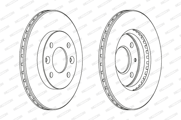Brake Disc (DDF158)