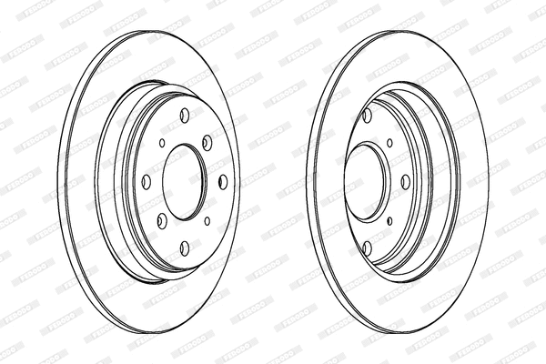 Brake Disc (DDF512)