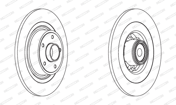 Brake Disc (DDF1655-1)
