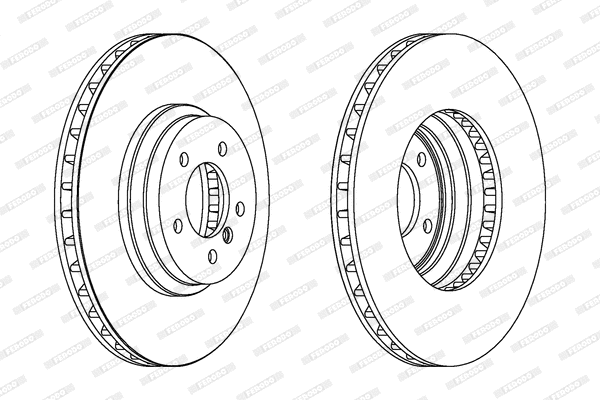 Brake Disc (DDF1634)