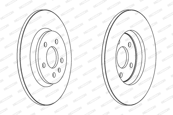 Brake Disc (DDF1666)