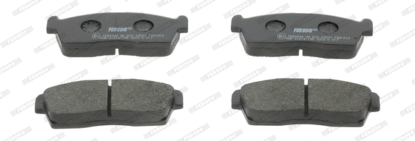 Brake Pad Set, disc brake (FDB1812)