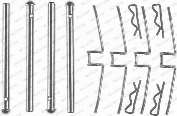 Accessory Kit, disc brake pad (FBA401)