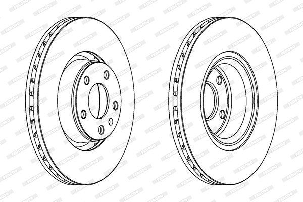 Brake Disc (DDF1277)