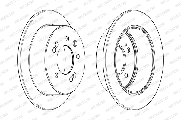 Brake Disc (DDF2005C)