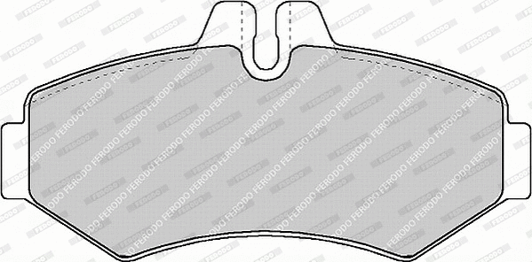 Brake Pad Set, disc brake (FVR1306)