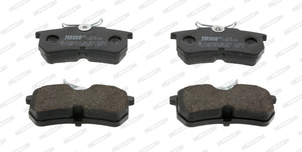 Brake Pad Set, disc brake (FDB1319B)