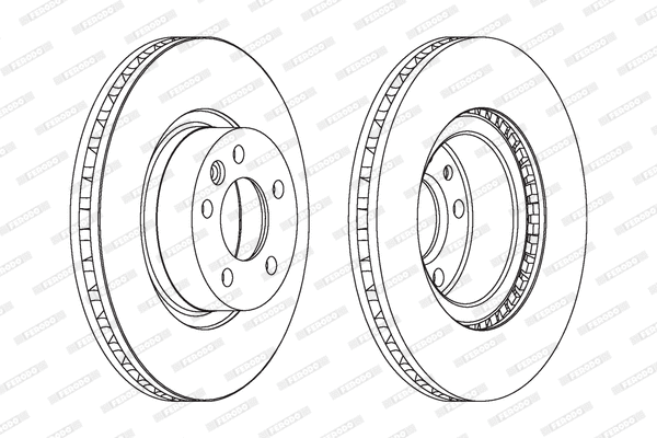 Brake Disc (DDF1254)