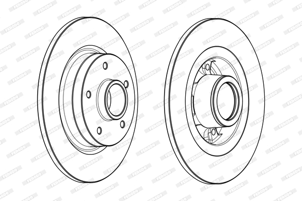 Brake Disc (DDF1731-1)