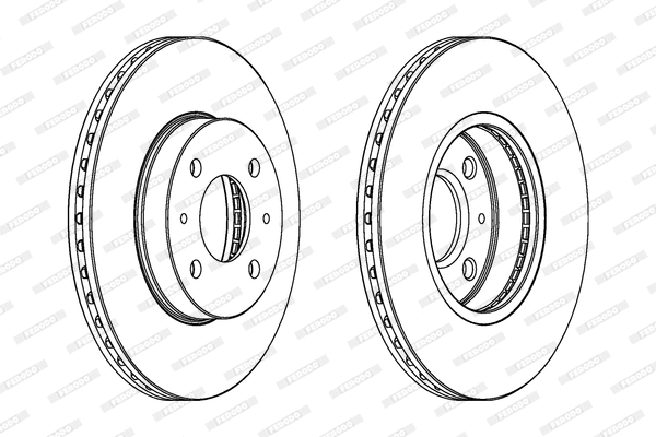 Brake Disc (DDF689)