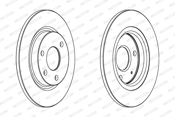 Brake Disc (DDF335)