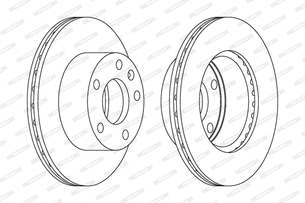 Brake Disc (DDF1640)