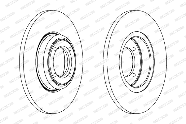 Brake Disc (DDF012)