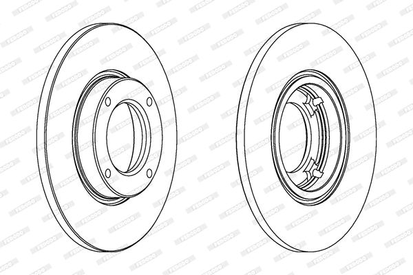 Brake Disc (DDF634)