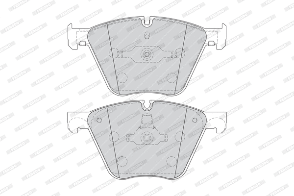 Brake Pad Set, disc brake (FDB4287)