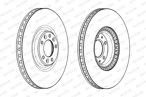 Brake Disc (DDF2234C)