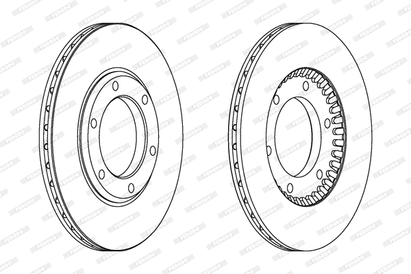 Brake Disc (DDF218)