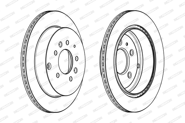 Brake Disc (DDF1819C)