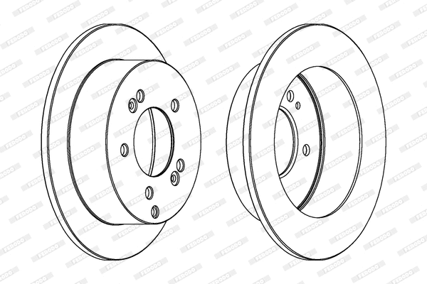 Brake Disc (DDF1447)