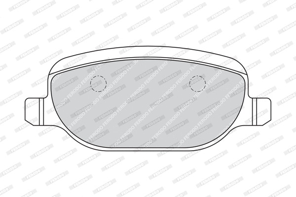 Brake Pad Set, disc brake (FDB1795)