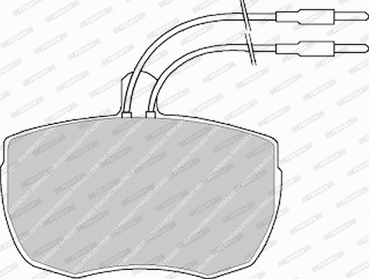 Brake Pad Set, disc brake (FVR839)