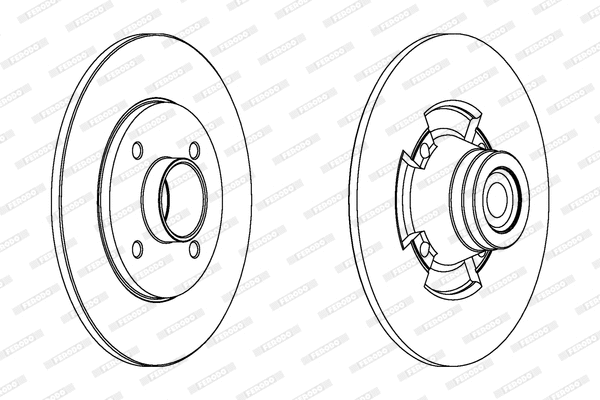 Brake Disc (DDF1515)